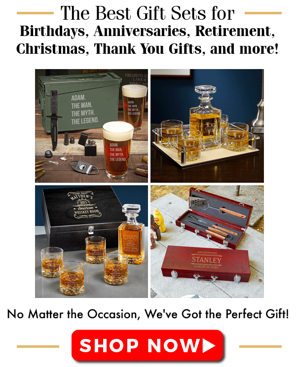 Gift Sets for Every Occasion! Home Wet Bar